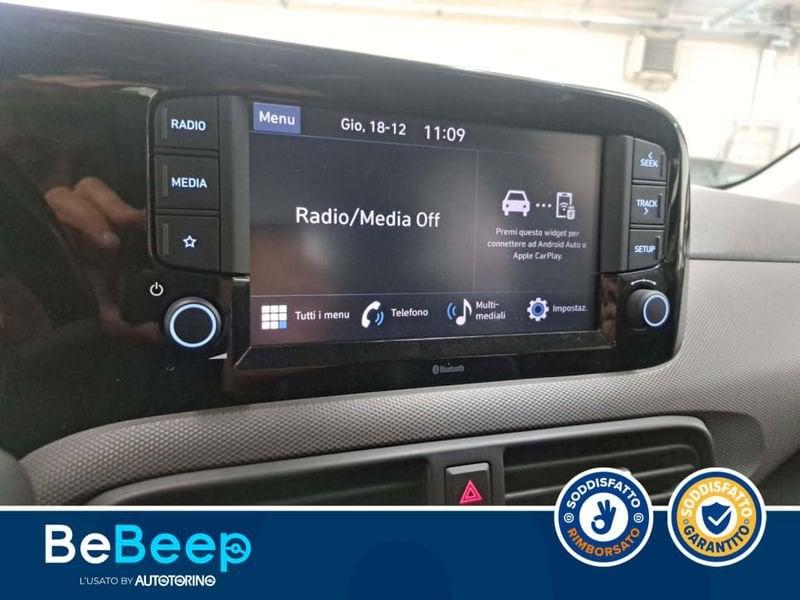 Hyundai i10 1.0 MPI TECH CONNECT PACK