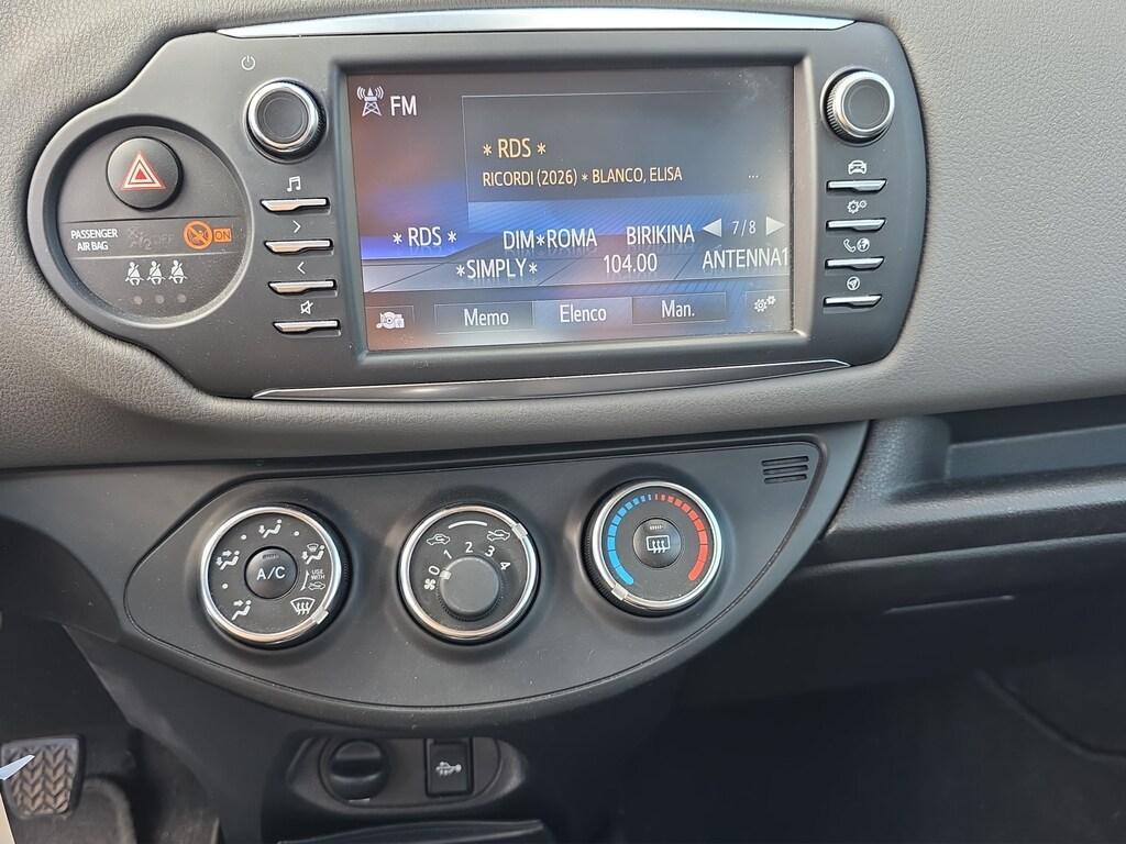 Toyota Yaris 5 Porte 1.0 VVT-i Active
