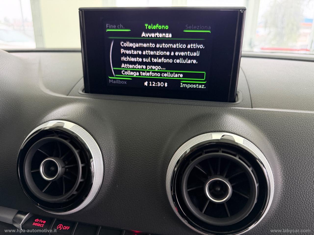 AUDI A3 SPORTBACK 1.6 TDI FULL LED NAVI SPORT