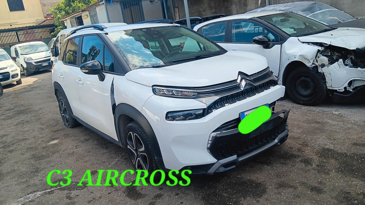 CITROEN C3 AIRCROSS SHINE INCIDENTATA SINISTRATA MONDIALCARS 022