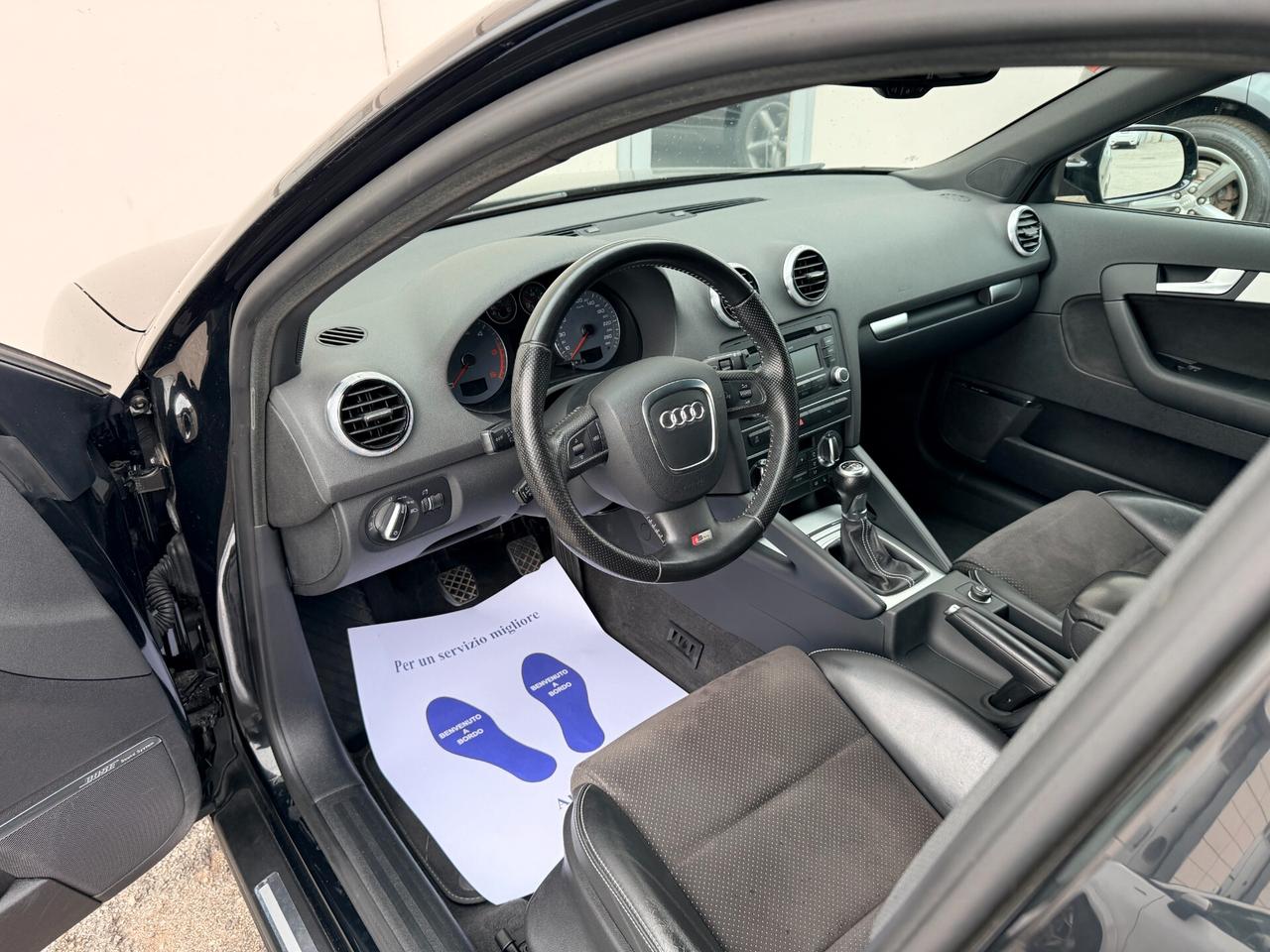 Audi A3 SPB 2.0 TDI 170 CV S-LINE Black edition