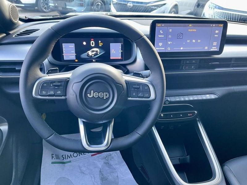 Jeep Avenger 1.2 turbo e-hybrid mhev Upland 4xe 145cv edct6 - KM0