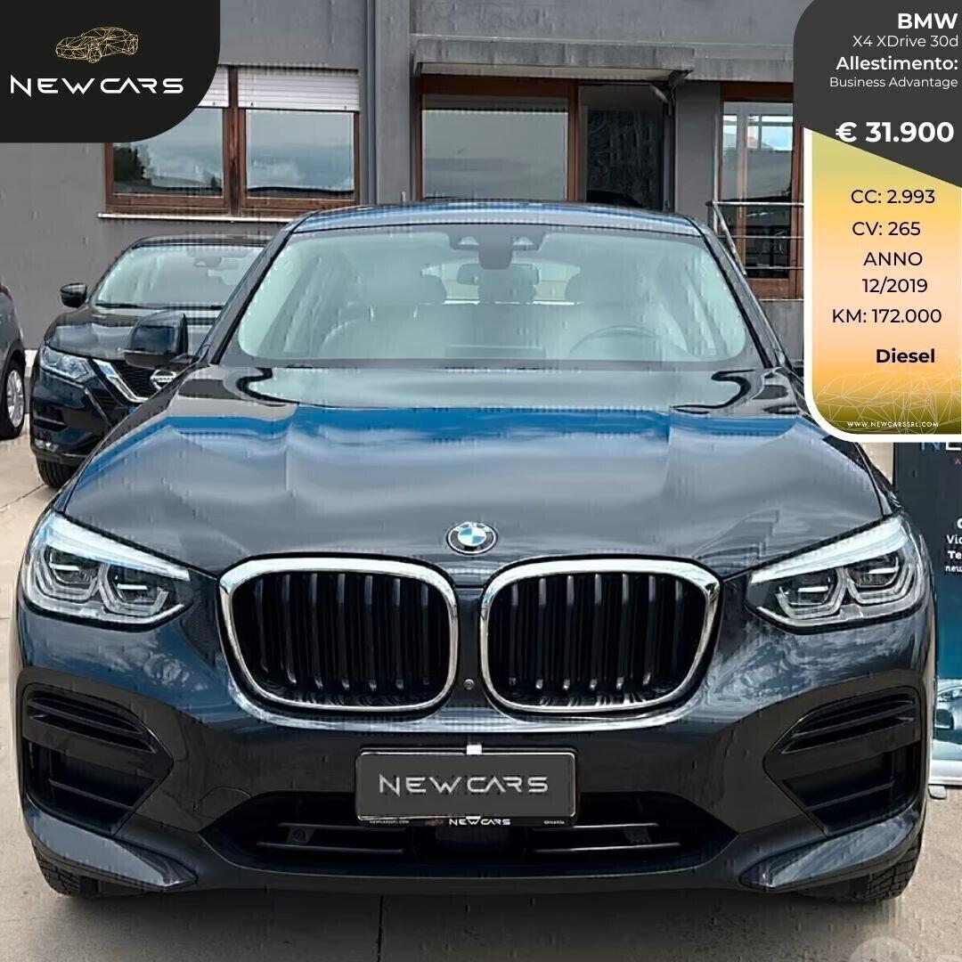 Bmw X4 xDrive30d Business Advantage