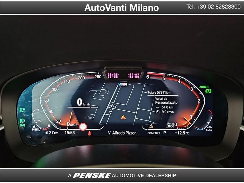 BMW Serie 5 530d Touring mhev 48V xdrive Msport auto