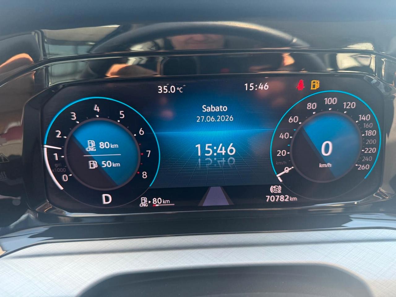 Volkswagen Golf 1.5 TGI DSG Life