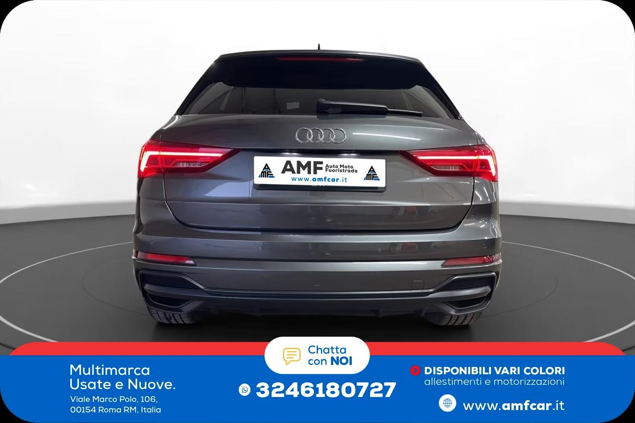 Audi Q3 35 TDI S tronic S Line Navi Pano Matrix cerchi 19