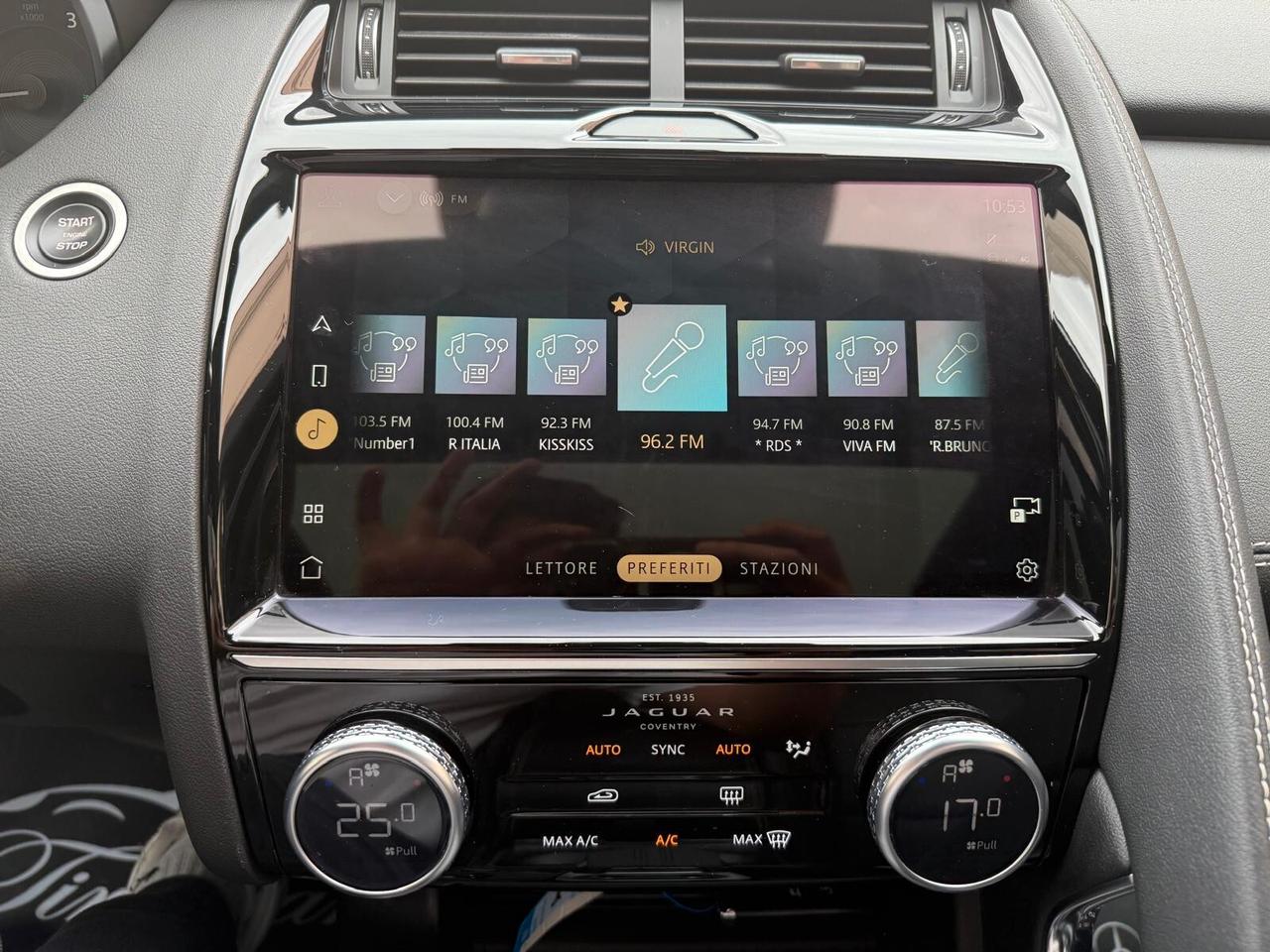 JAGUAR E-PACE 2.0D AWD R-DYNAMIC BLACK MHEV 204CV TETTO PELLE NAVI ANNO 2022