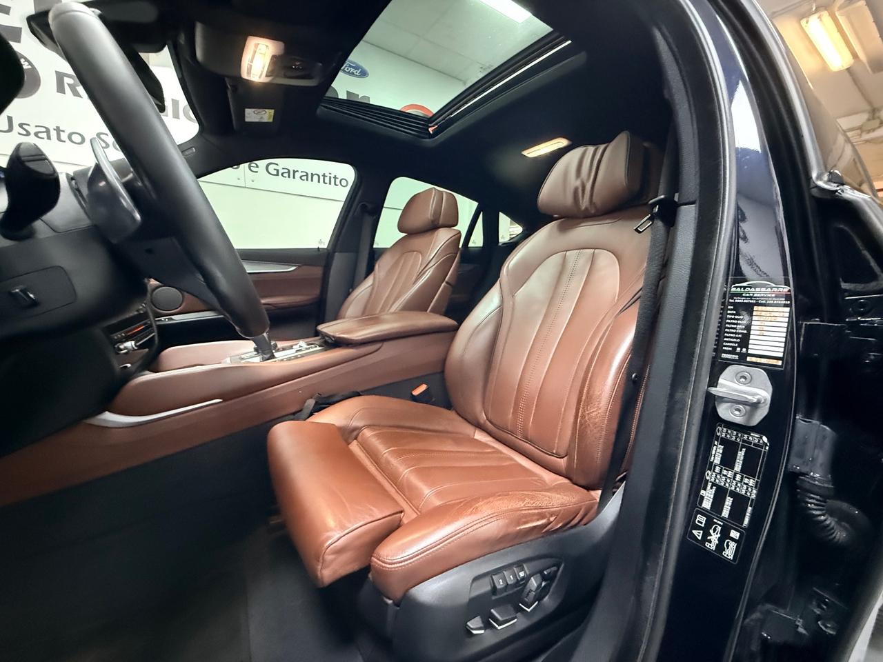 Bmw X6 3.0 M50d 381cv Msport 06/2018 EURO 6C