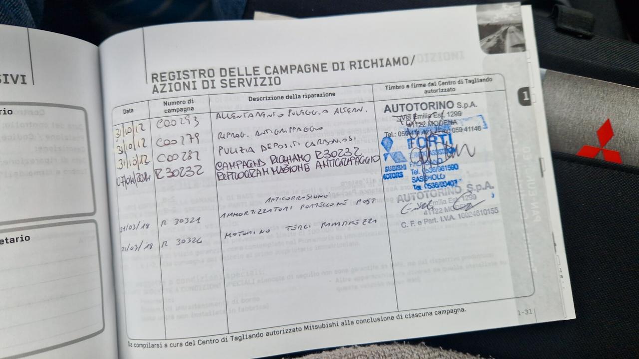 Mitsubishi ASX 1.8 DI-D 150CV 4WD perfetta e garantita