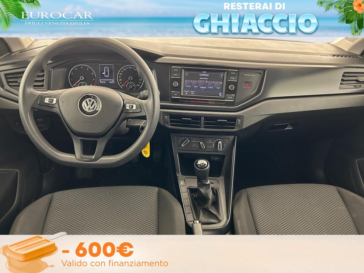 Volkswagen Polo 5p 1.0 mpi trendline 65cv