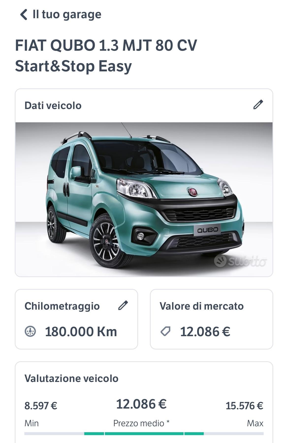 Fiat Qubo 1.3 MJT 80 CV Start&Stop Easy