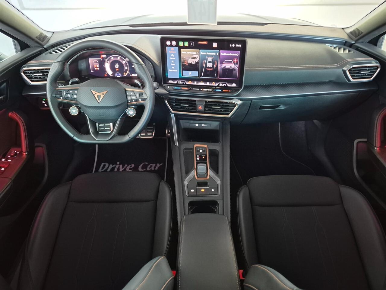 CUPRA Leon 2.0 TDI 150CV DSG LED C.18 APPLE CAR PLAY/ANDROID AUTO CLIMA 3 ZONE VOLANTE RISCALDABILE ACC VETRI PRIVACY
