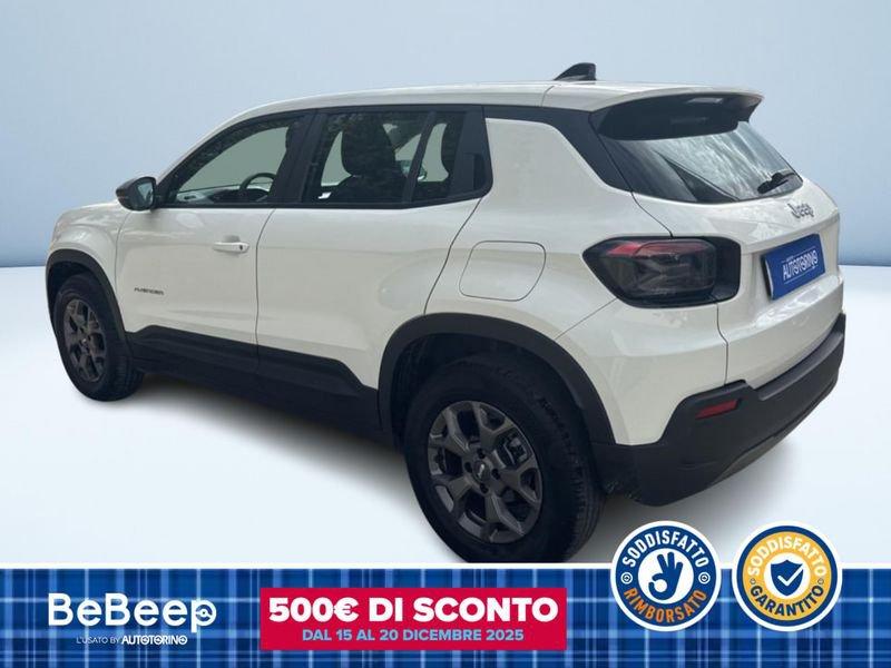 Jeep Avenger 1.2 TURBO LONGITUDE FWD 100CV