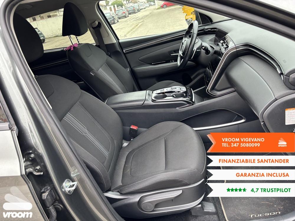 HYUNDAI Tucson 3ª serie Tucson 1.6 HEV aut. Ex...