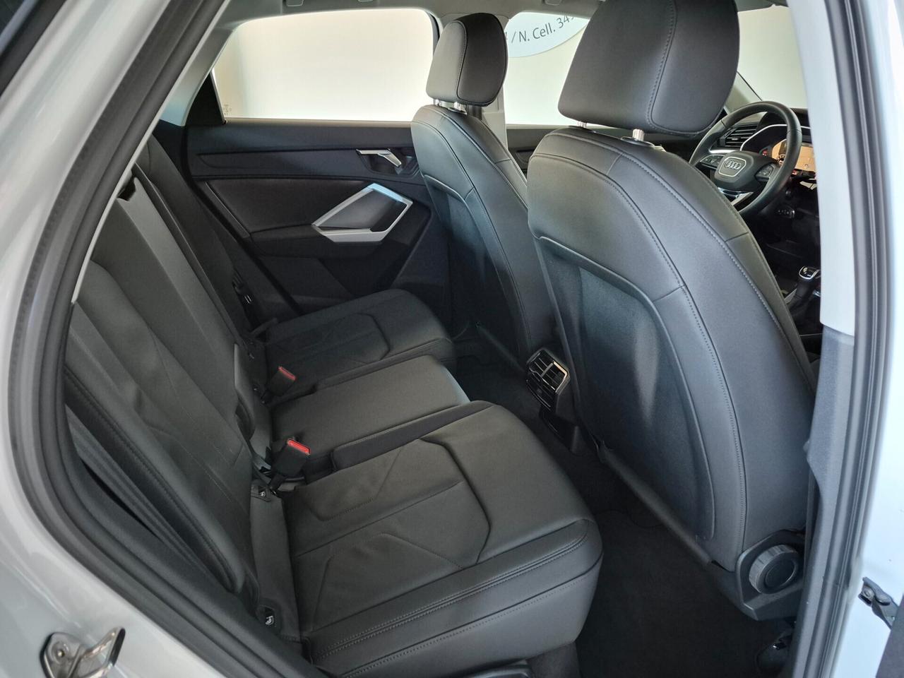 Audi Q3 SPORTBACK 35 1.5 TFSI S-TRONIC S LINE TETTO APRIBILE CERCHI 19" CARPLAY LED 360° PELLE NAVI