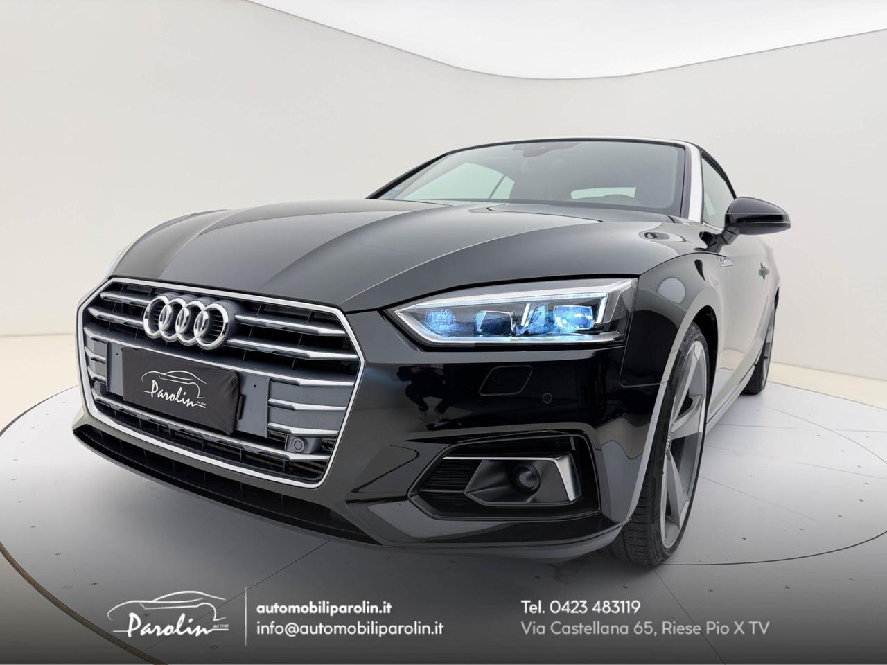 Audi A5 Cabrio 40 2.0 tfsi mhev S-tronic S-Line Business Sport