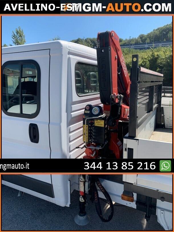 Fiat Ducato 2.3 mjt Cabinato Maxi GRU FASSI 26AFS