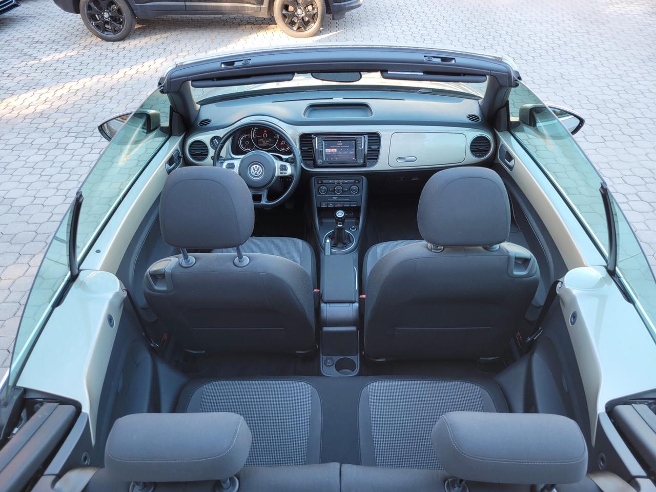 Volkswagen Maggiolino CABRIO 2.0 tdi (DIESEL) 110cv CRUISE BLUETOOTH SENSORI ANT + POST