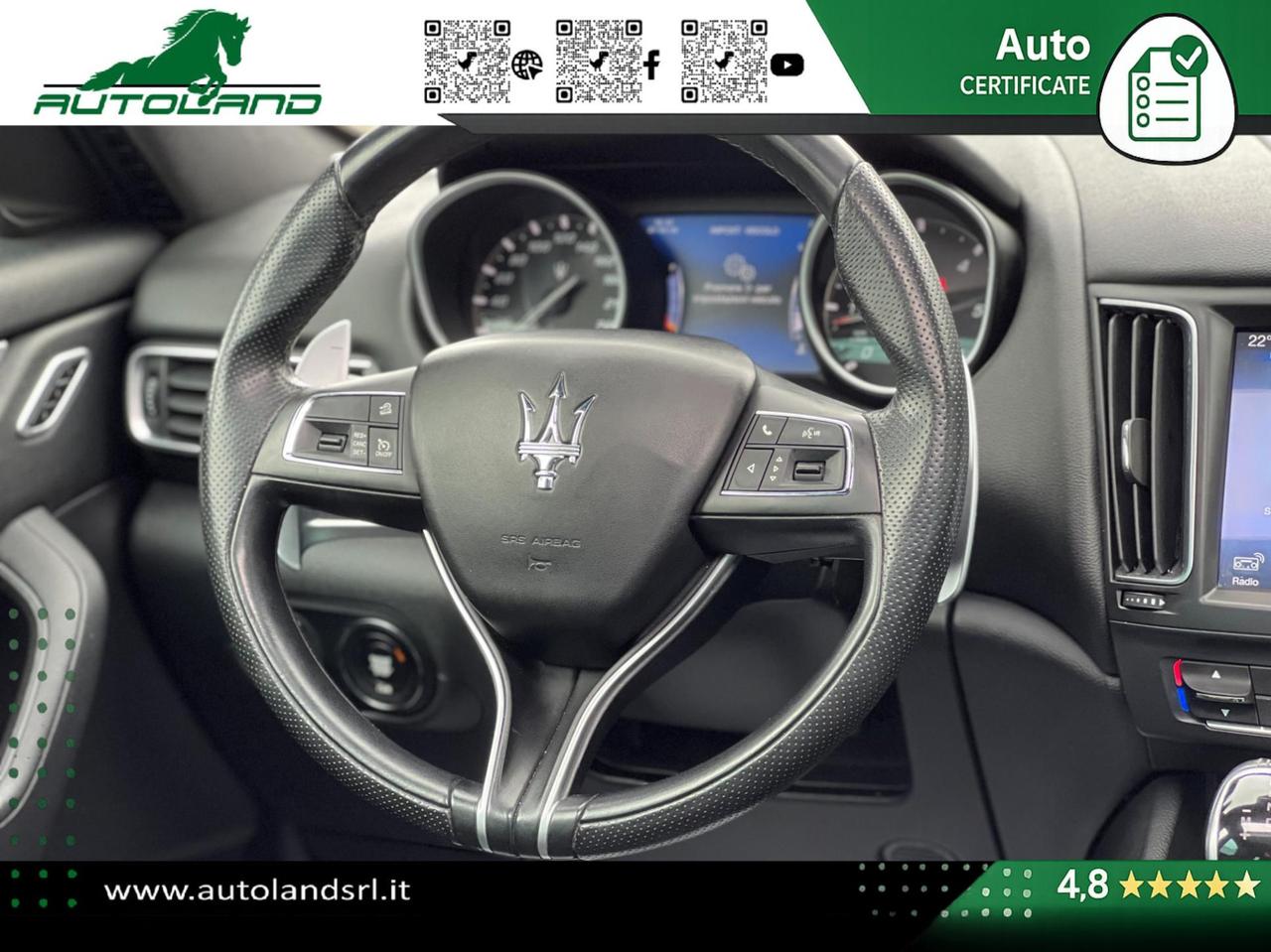 Maserati Levante 3.0 V6 Gransport 275cv auto Tetto Full