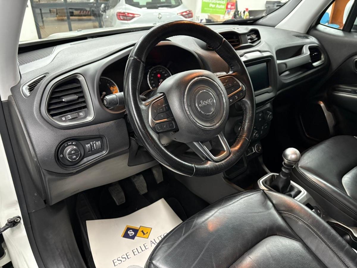 JEEP RENEGADE 1.6 Mjt 120CV Limited CAR PLAY/ SEDILI ELETTRICI/ RADAR