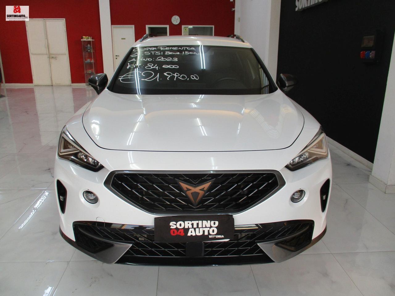 Cupra Formentor 1.5 TSI DSG 150cv 3/2023 KM 84000