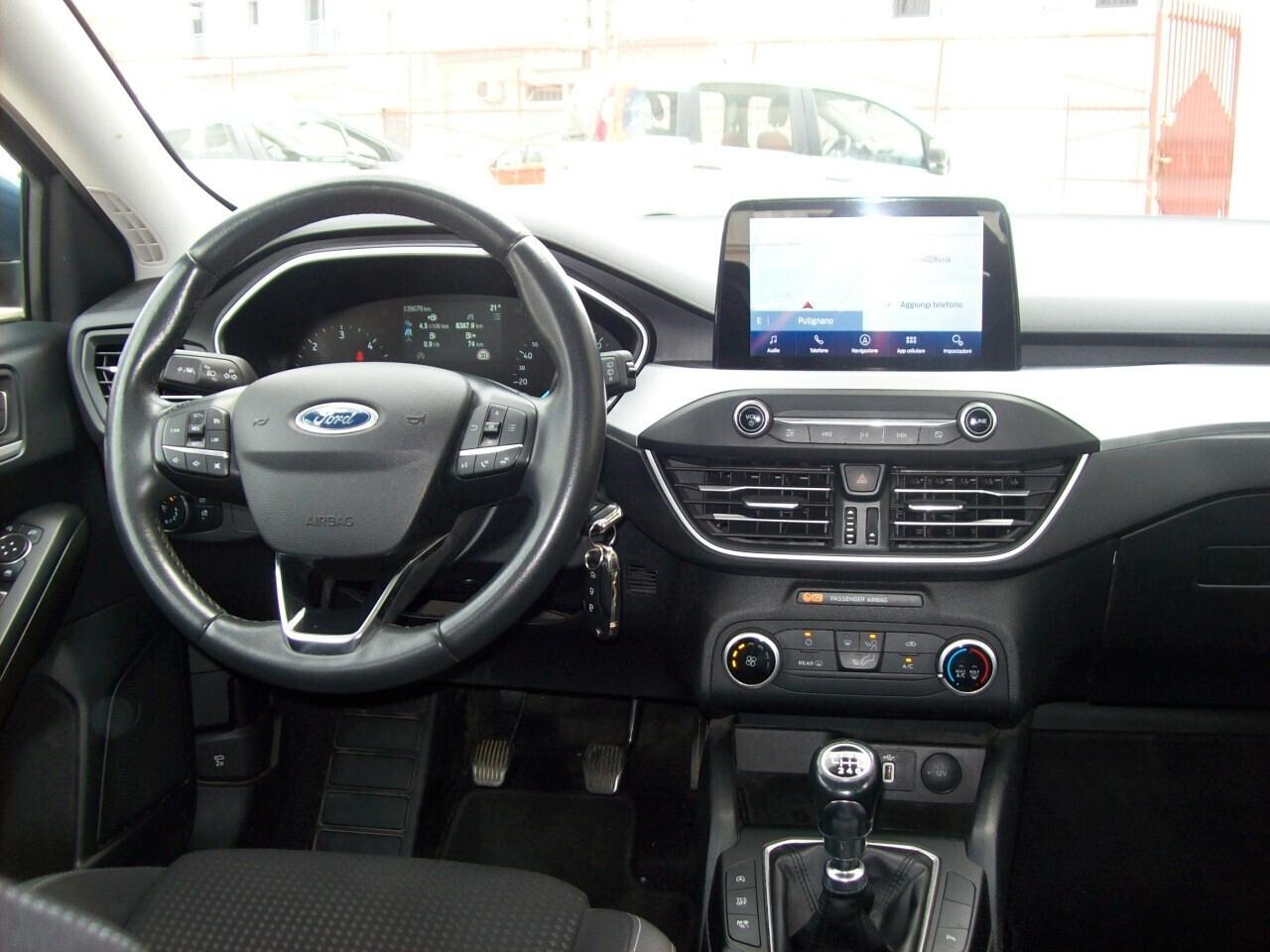 Ford Focus SW 1.5 EcoBlue 120CV Titanium Navy "N1"