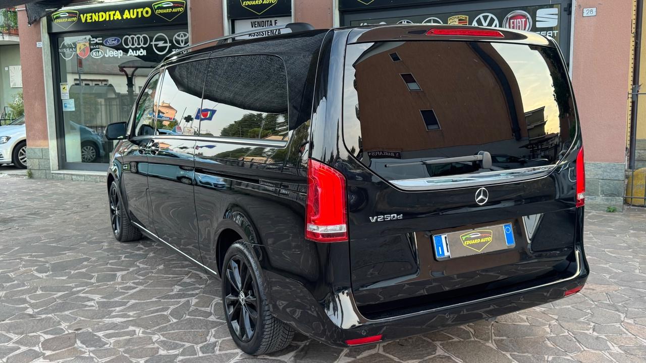 Mercedes-benz V 250 d Automatic Premium Extralong 8posti gancio traino