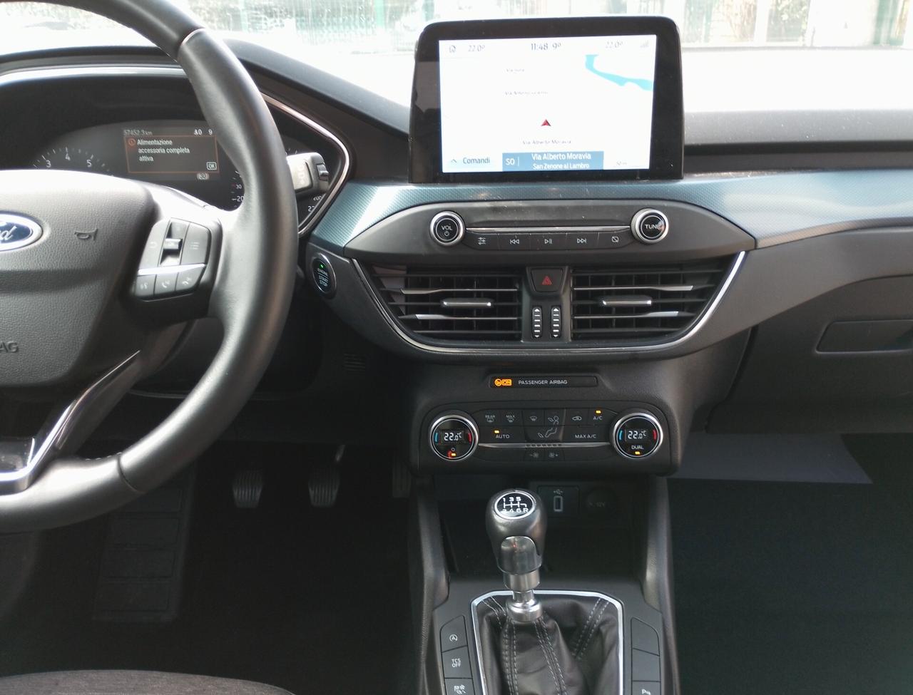 Ford Focus 1.0 EcoBoost Hybrid 125 CV 5p. Active GARANZIA FINO A 10/27