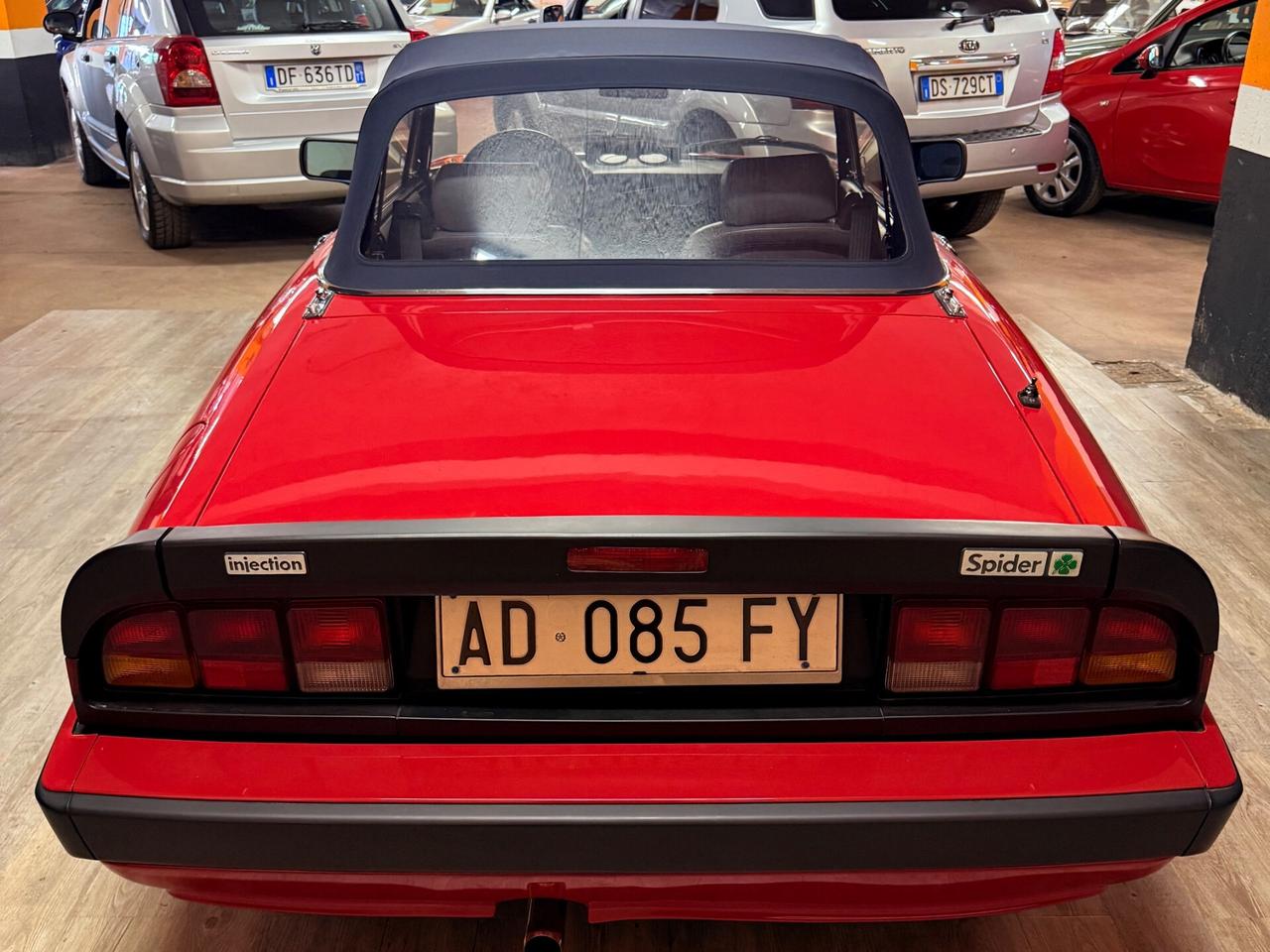 STUPENDA ALFA ROMEO SPIDER QUADRIFOGLIO VERDE IN CONDIZIONI DA VETRINA