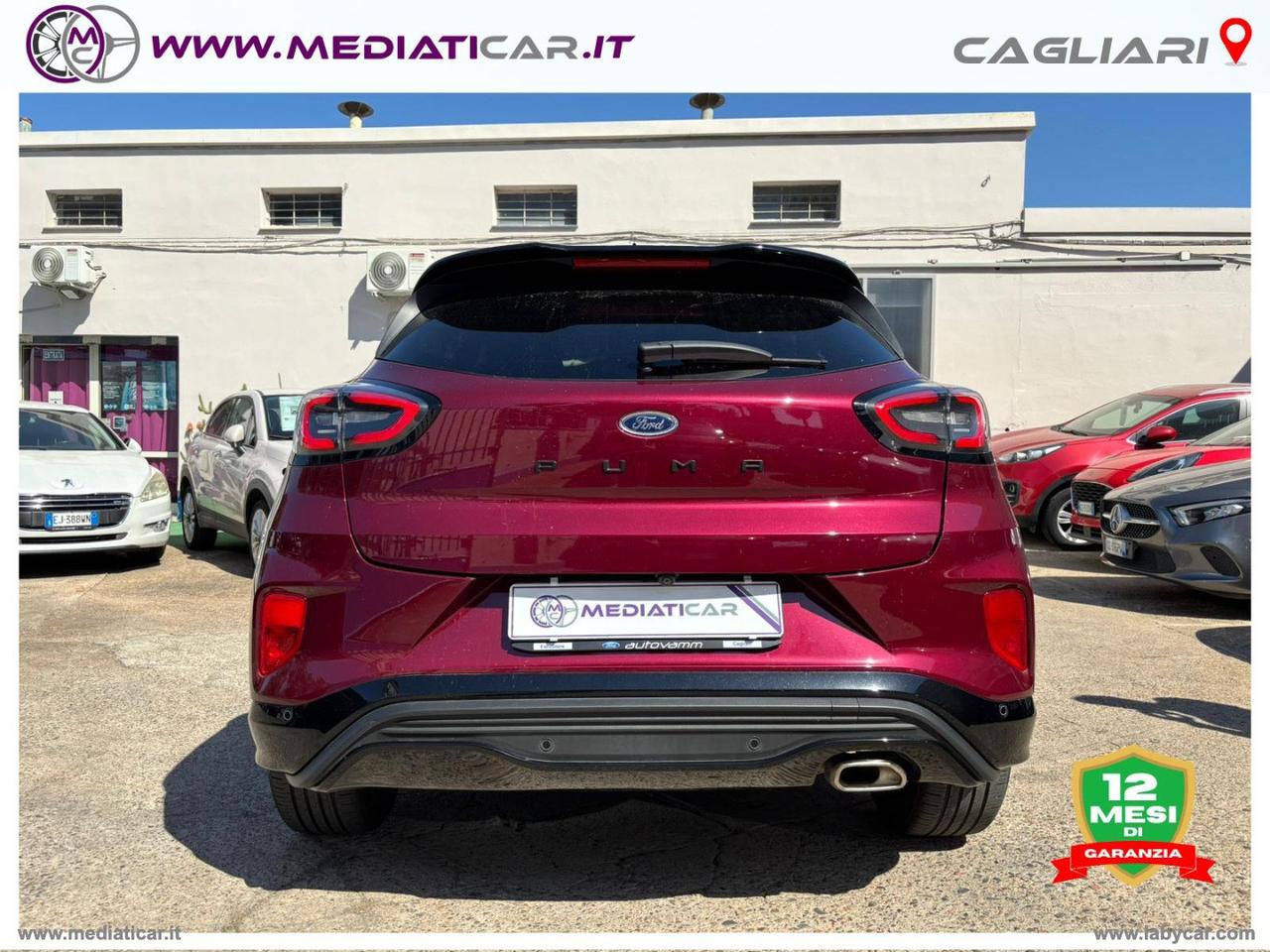 FORD Puma 1.0 EcoB. Hyb.125 aut.Vivid Ruby Ed