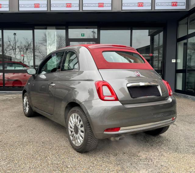 FIAT 500C 1.2 LOUNGE *53000Km!* *ECCELLENTE* *CAPOTE ROSSA*