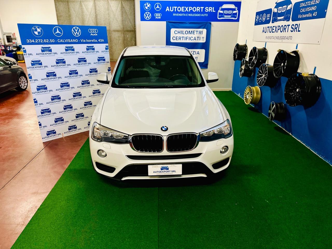 Splendida Bmw X3/2015/euro6/kmcertificati.