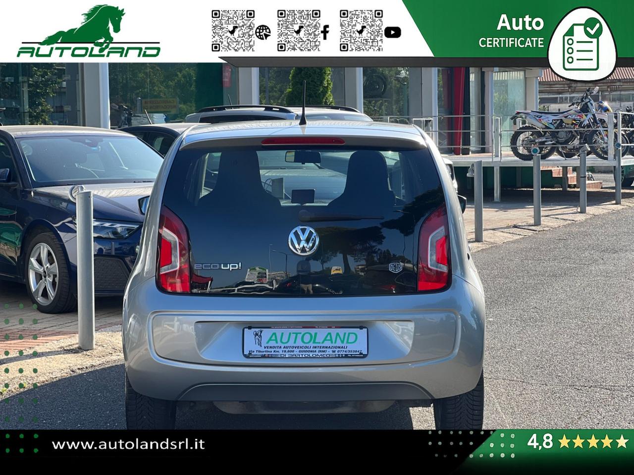 Volkswagen up! 5 Porte up! 5p 1.0 eco up! High up! 68cv