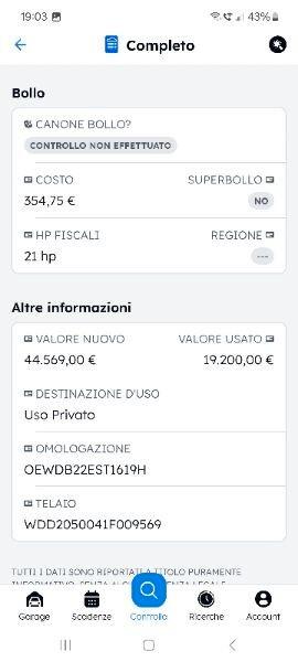 Mercedes-benz C 220 d Sport Blutec Euro6 Gomme Nuove Tagliandata sempre