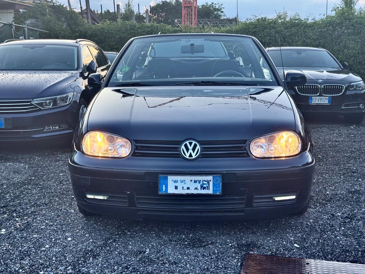 Volkswagen Golf Cabriolet 1.6 benzina 1999 ASI