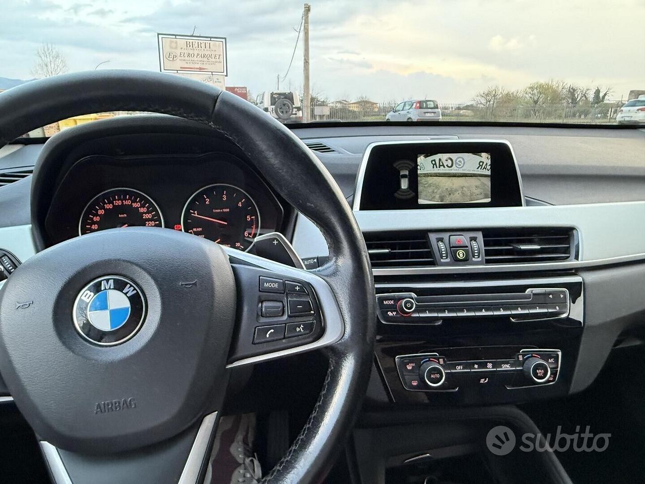 BMW X1 18D S DRIVE NAVI PELLE CAMERA garanzia