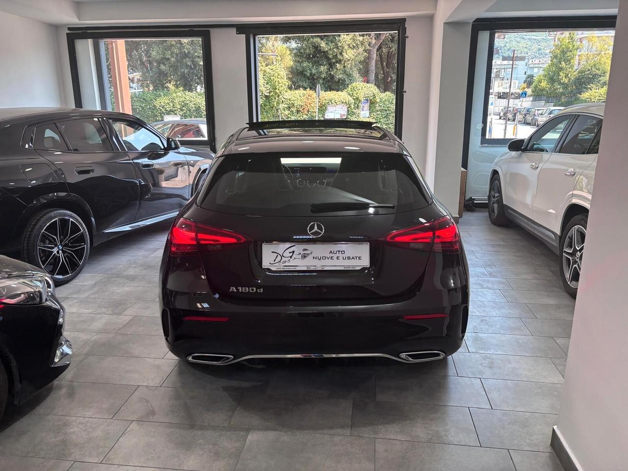 MERCEDES-BENZ A180D PREMIUM AMG TETTO-NAVI-LED