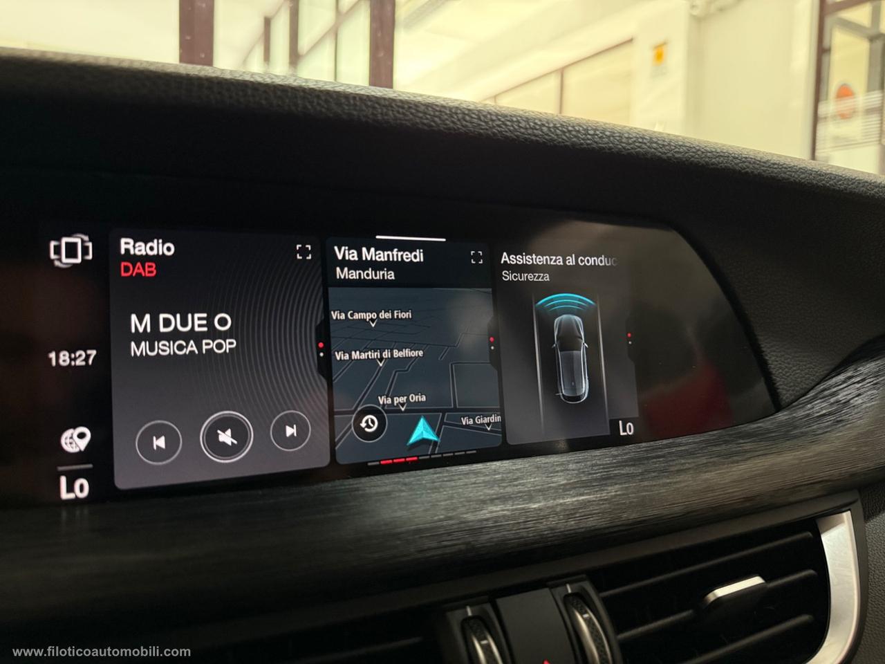 ALFA ROMEO Stelvio 2.2 T.diesel 160CV AT8 RWD Bus. PELLE - CARPLAY FULL