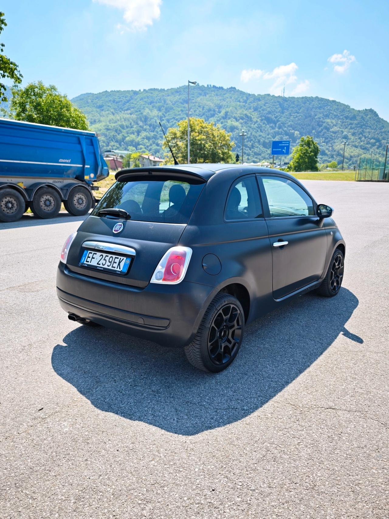 Fiat 500 1.3 Multijet 95 CV Black Matt (nero opaco)