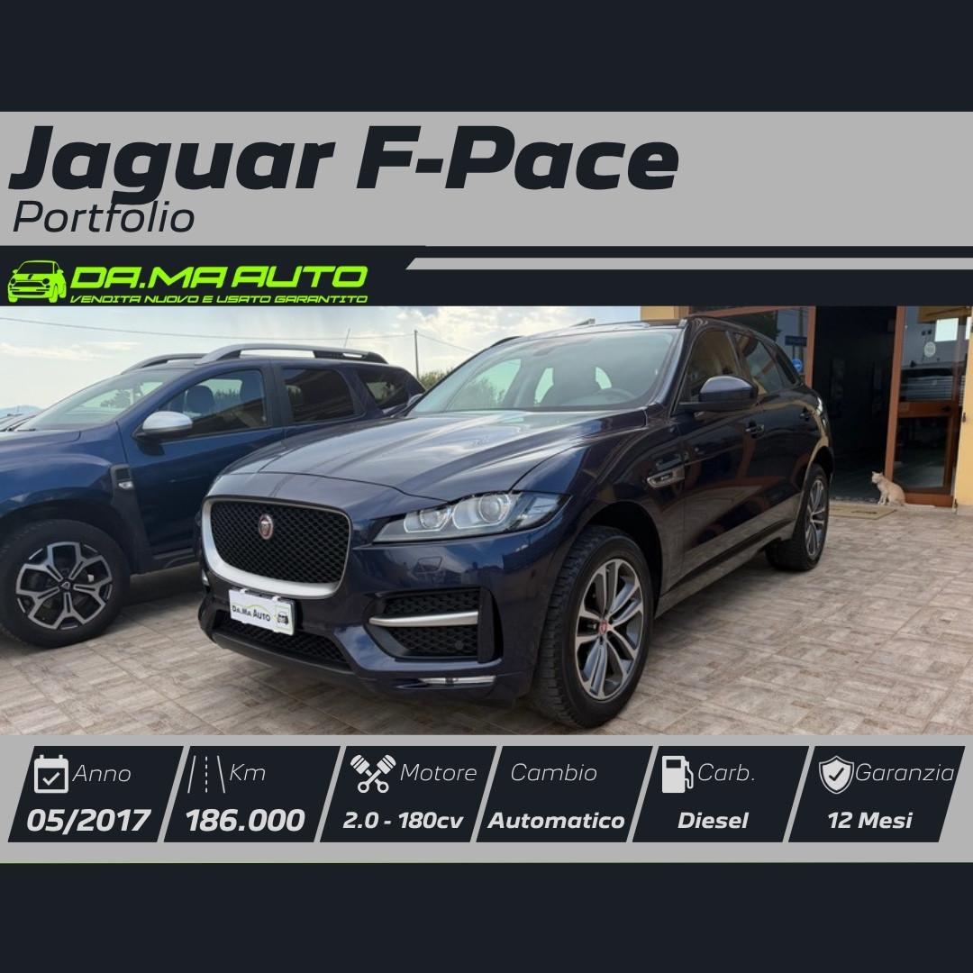 Jaguar F-Pace 2.0 D 180 CV AWD aut. Portfolio