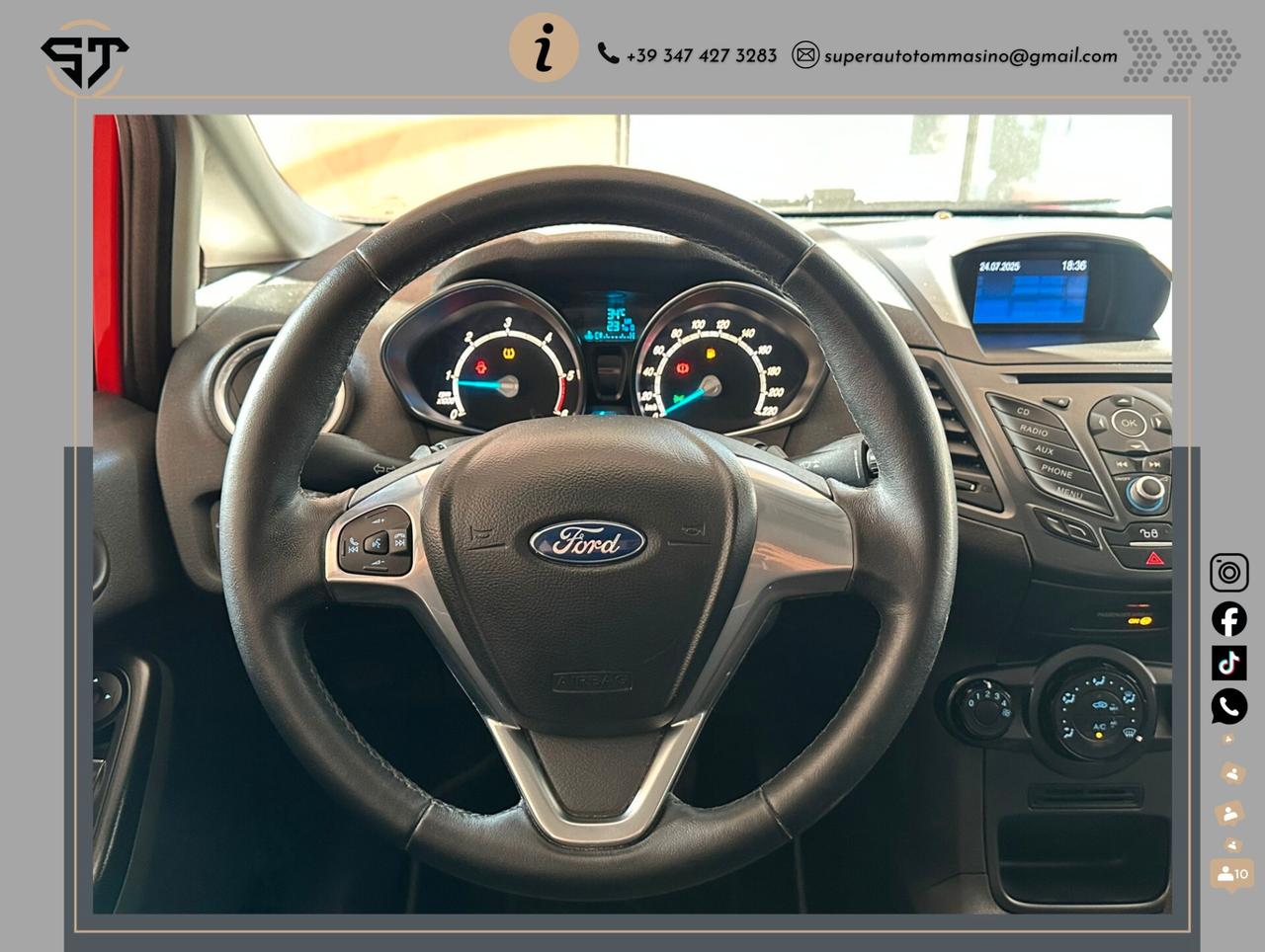 Ford Fiesta 1.5 TDCi 75CV 5 P OK neopatentati