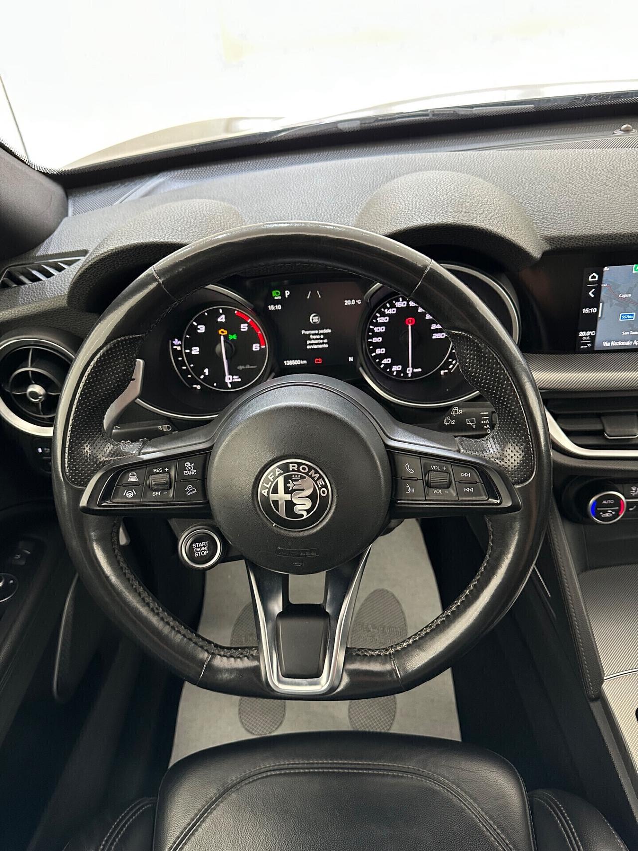 ALFA ROMEO STELVIO VELOCE Q4 NERO VULCANO UNICO PROPRIETARIO