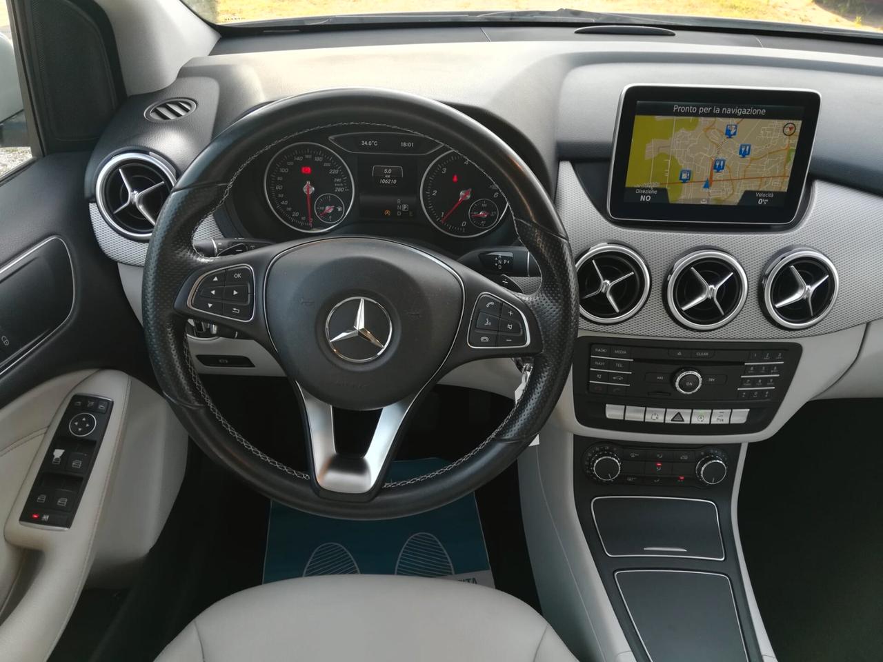 MERCEDES - Classe B - B 180 d Automatic Sport - UNIPRO. - FINANZIABILE - PERMUTE