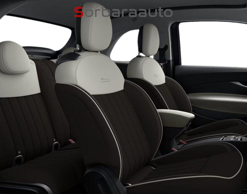 FIAT 500C Hybrid Hybrid La Prima con Rivestimento sedili in pelle riscaldabili