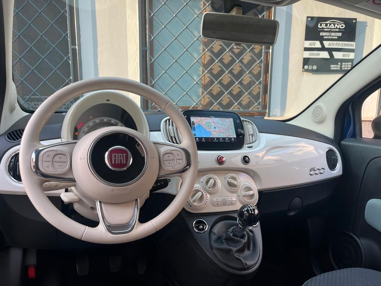 Fiat 500 1.2 benzina 69cv Pop manuale