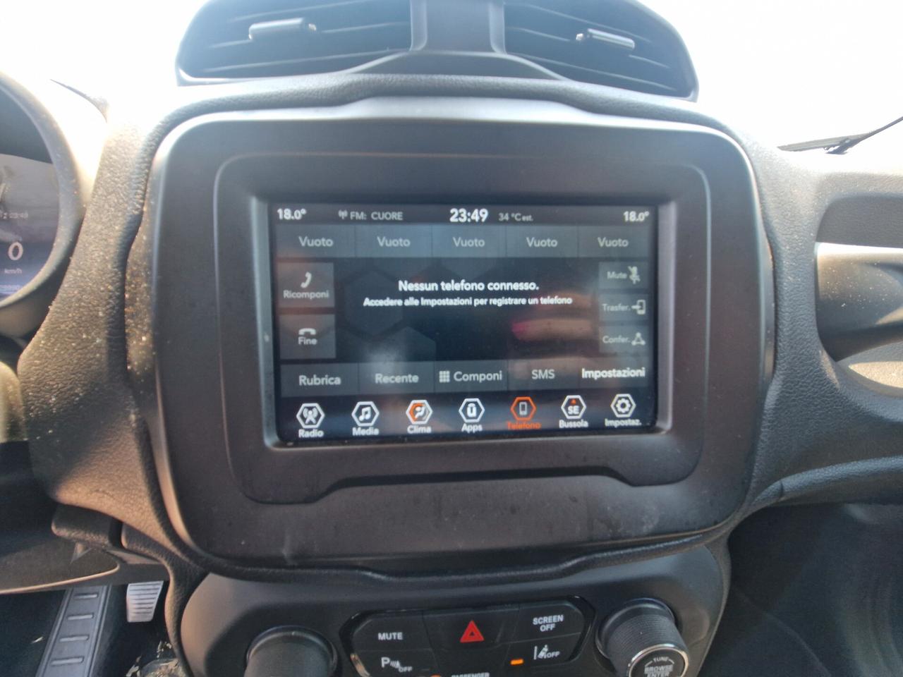 Jeep Renegade 1.6 Mjt 130 CV Limited GANCIO TRAINO N1 5Posti