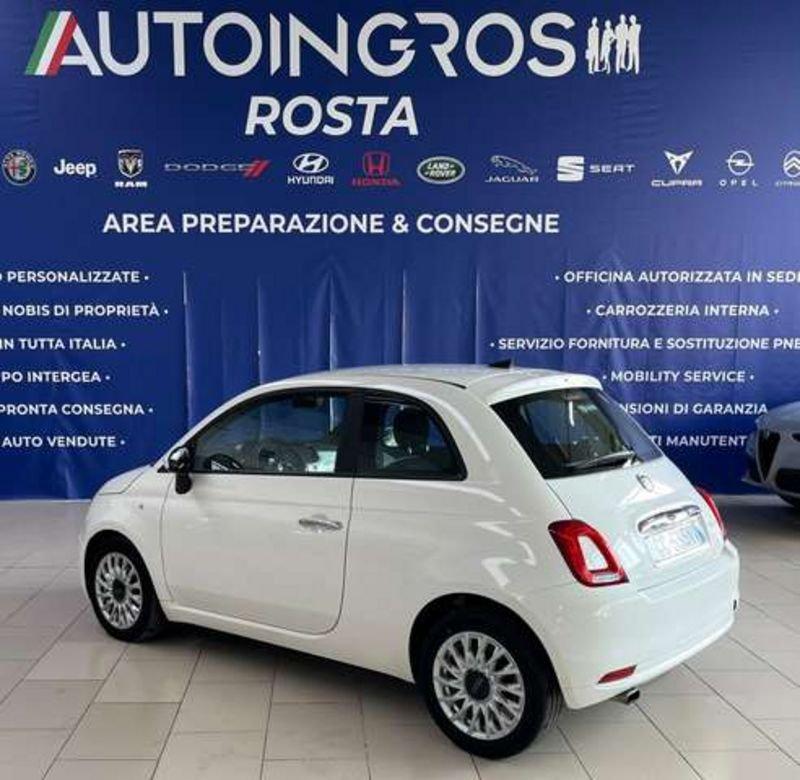 FIAT 500 1.0 hybrid Lounge 70cv s&s USATO GARANTITO