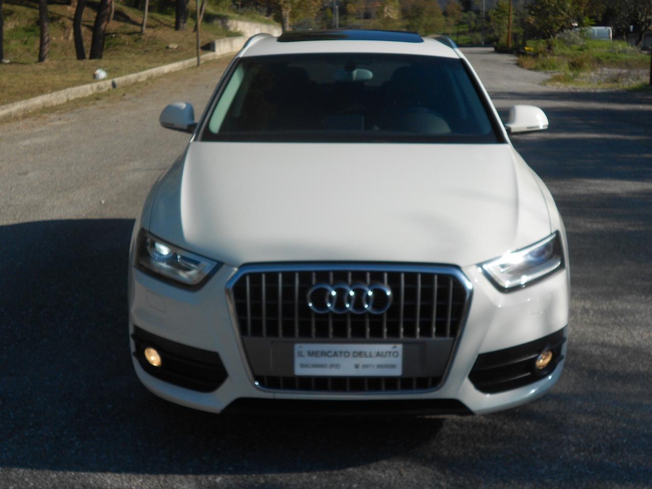 Q3 quattro(4x4)2.0TDI(S-TRONIC,TETTO-NAVI)STRAFULL