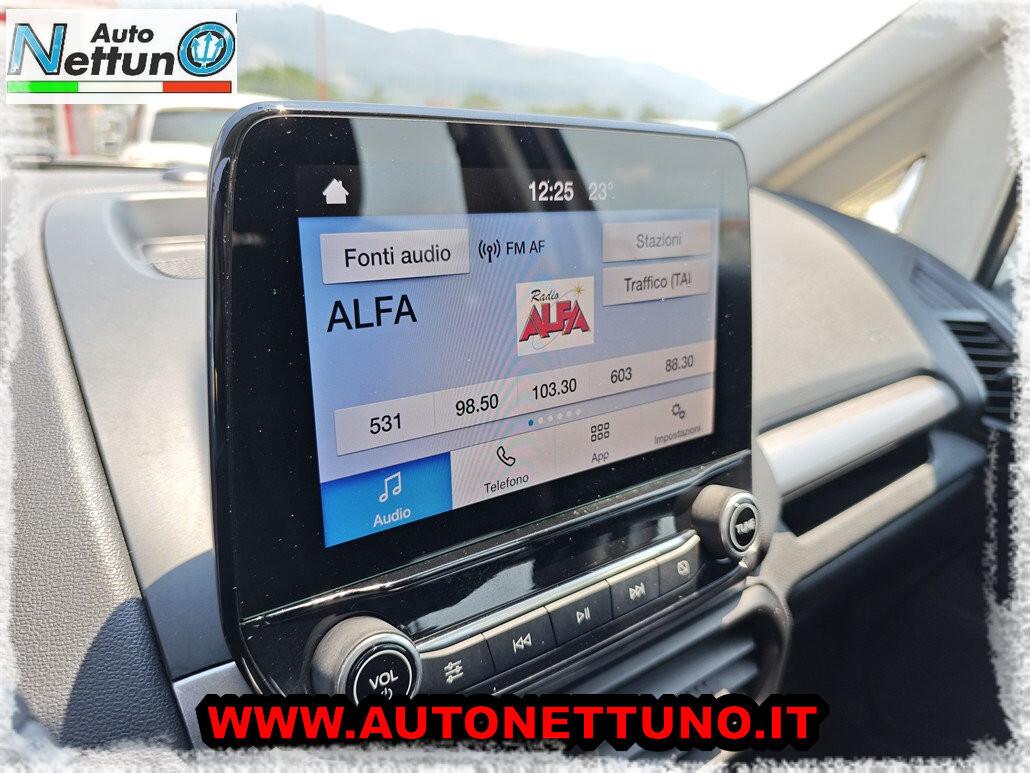 Ford EcoSport 1.0 EcoBoost 100 CV Titanium 12 mesi di Garanzia