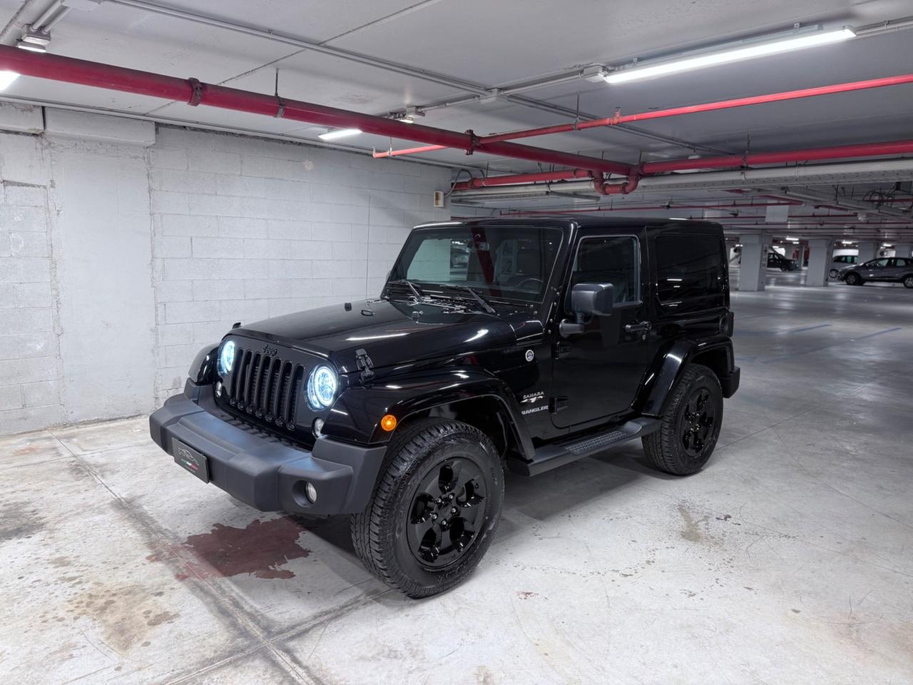 Jeep Wrangler 2.8 CRD 200cv Sahara - GANCIO TRAINO